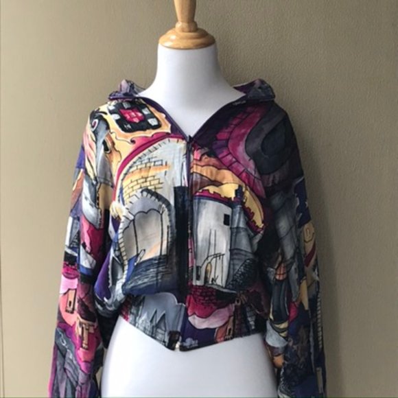 Vintage Ultimate 90s Medieval Scene Windbreaker - Picture 14 of 14